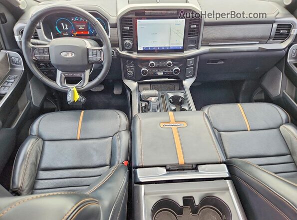 1FTFW1ED2PFB29424 2023 FORD F150 White Vista del salpicadero