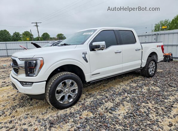 1FTFW1ED2PFB29424 2023 FORD F150 White Vista tres cuartos delantera izquierda