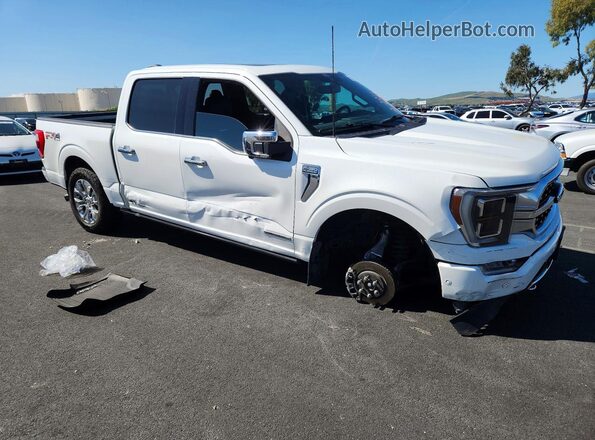1FTFW1ED3MFC72345 2021 FORD F150 White Առջևի աջ