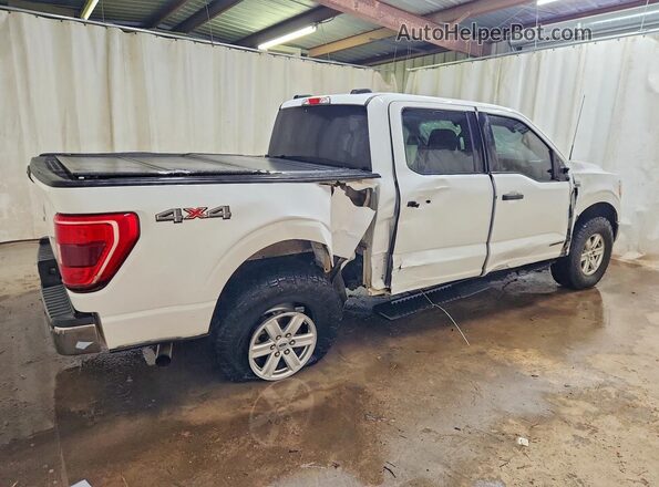 1FTFW1ED4NFB30555 2022 FORD F150 Белый Задняя правая четверть