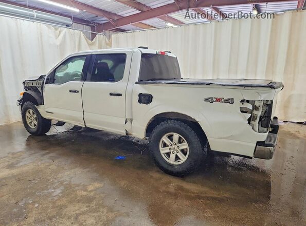 1FTFW1ED4NFB30555 2022 FORD F150 Белый Задняя левая четверть