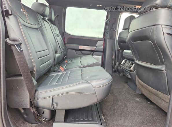 1FTFW1ED4PFA09754 2023 FORD F150 Красный Вид задних сидений