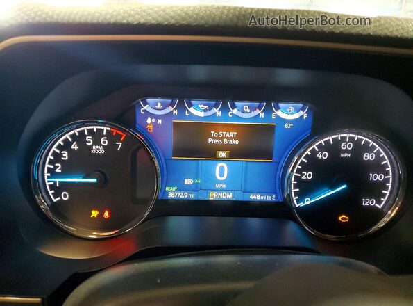 1FTFW1ED5PFD07293 2023 FORD F150 Серый Вид щитка приборов