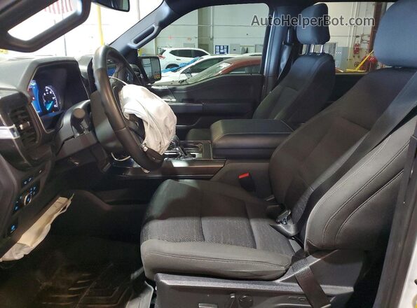 1FTFW1ED5PFD07293 2023 FORD F150 Серый Вид салона спереди