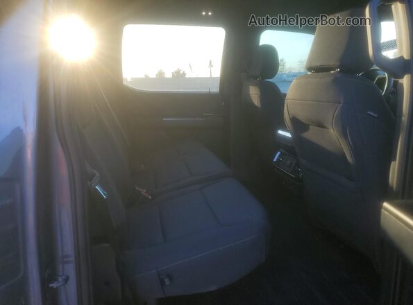 1FTFW1ED6PFD05357 2023 FORD F150 Gray Widok tylnych siedzeń