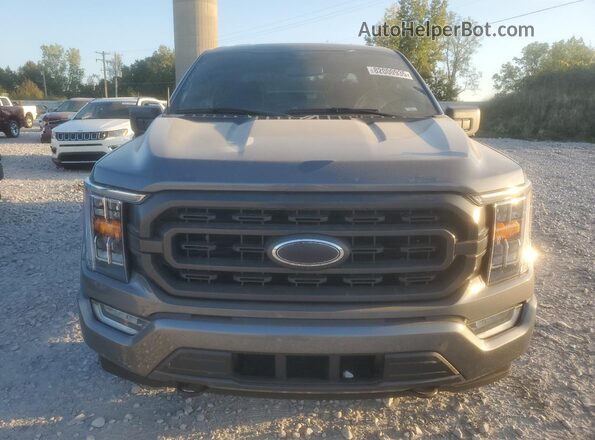 1FTFW1ED6PFD05357 2023 FORD F150 Gray Widok z przodu