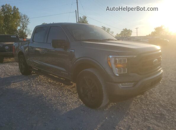 1FTFW1ED6PFD05357 2023 FORD F150 Gray Przód prawy