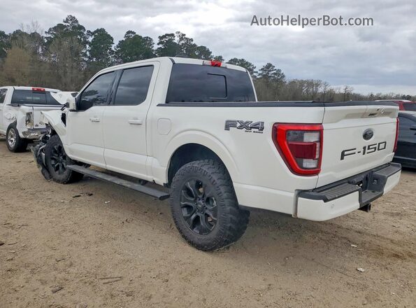 1FTFW1ED9NFB56956 2022 FORD F150 White Tył lewy