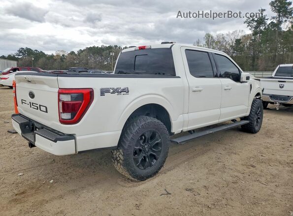 1FTFW1ED9NFB56956 2022 FORD F150 White Tył prawy