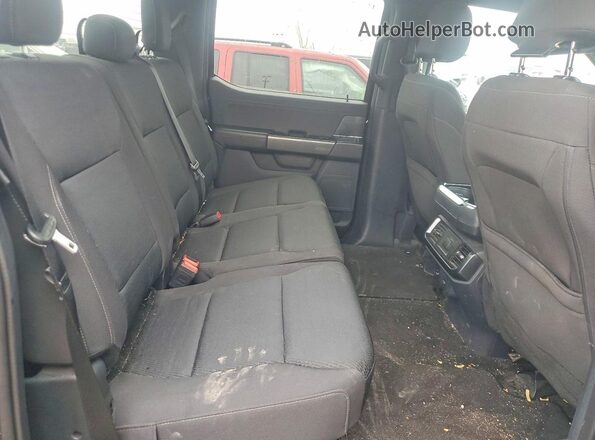 1FTFW1ED9PFD08964 2023 FORD F150 Черный Вид задних сидений