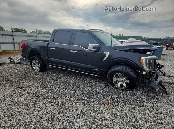 1FTFW1EDXNFB10441 2022 FORD F150 Black Delantero derecho