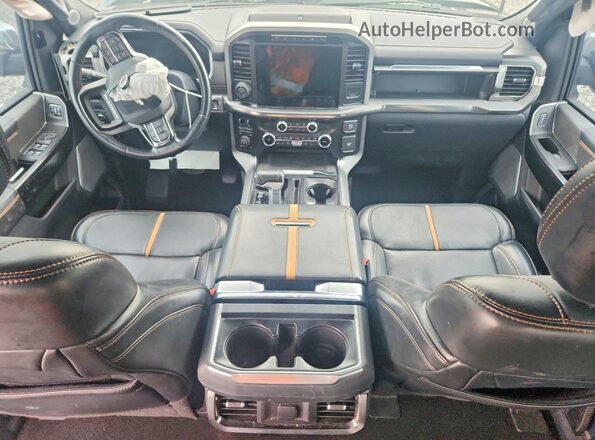 1FTFW1EDXNFB10441 2022 FORD F150 Black Vista del salpicadero
