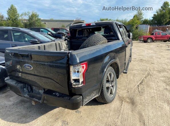 1FTFW1EF1GFA90844 2016 FORD F150 Black Tył prawy