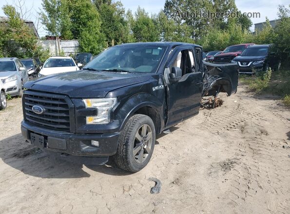 1FTFW1EF1GFA90844 2016 FORD F150 Black Przód lewy
