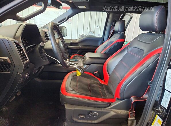 1FTFW1EF4GFC33169 2016 FORD F150 Черный Вид салона спереди