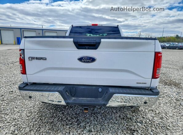 1FTFW1EF4GKF22351 2016 FORD F150 White Vista trasera