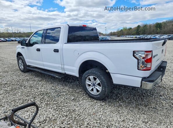 1FTFW1EF4GKF22351 2016 FORD F150 White Trasero izquierdo