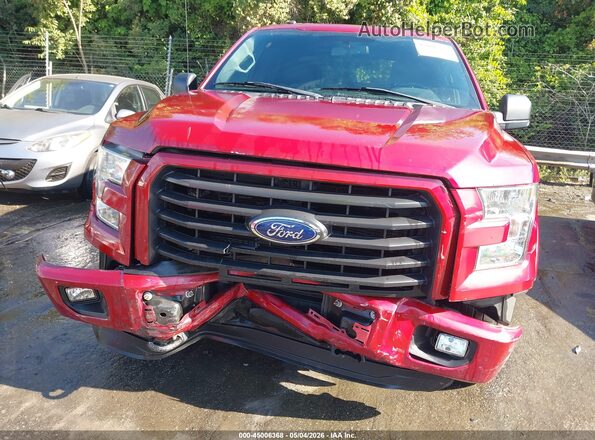 1FTFW1EFXGFB52290 2016 FORD F150 Бордовый Вид спереди