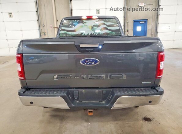 1FTFW1EG0JFD52806 2018 FORD F150 Серый Вид сзади