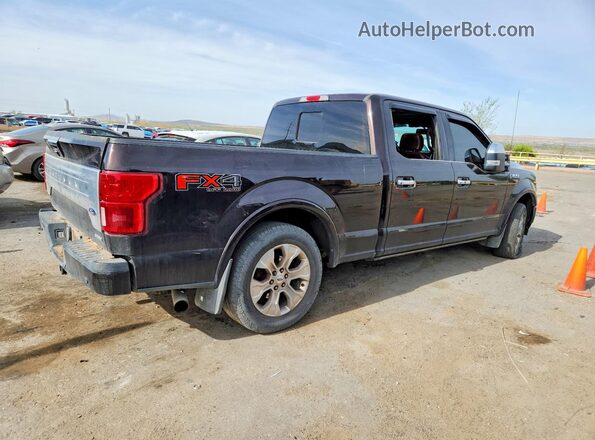 1FTFW1EG2JFD99299 2018 FORD F150 Brown Trasero derecho