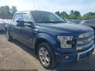 2017 Ford F-150 Platinum Синий vin: 1FTFW1EG5HFA90243