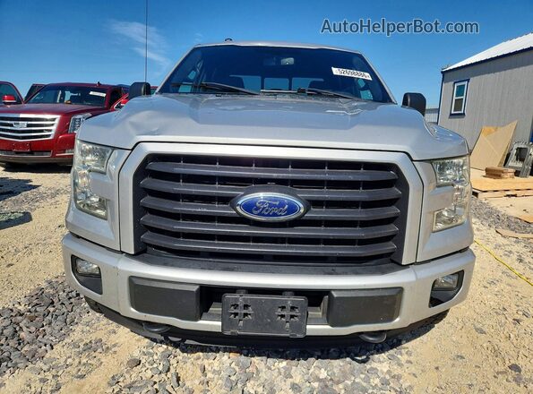 1FTFW1EG6GKE56491 2016 FORD F150 Серебряный Вид спереди
