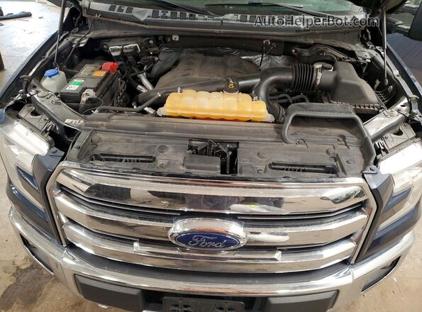 1FTFW1EG8GKD12019 2016 FORD F150 Blue Widok wnętrza z tyłu