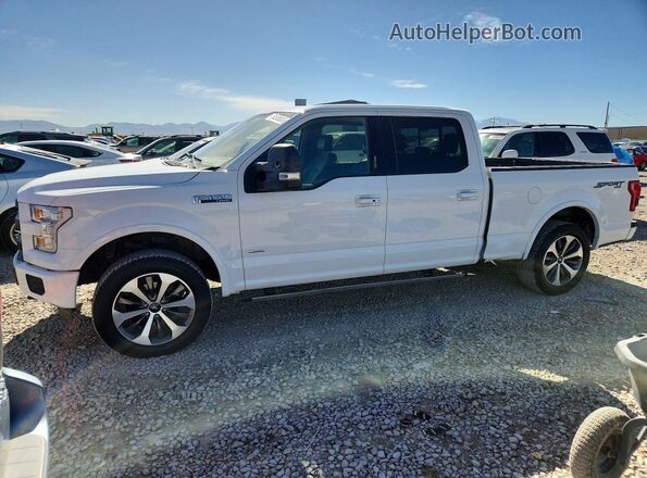 1FTFW1EG9GFC87995 2016 FORD F150 Белый Передняя левая четверть