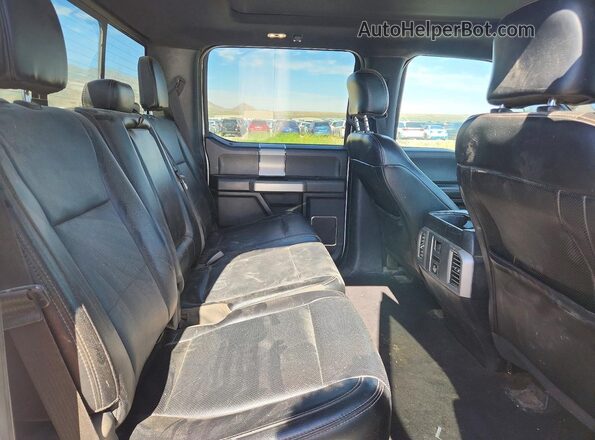 1FTFW1EG9GFC87995 2016 FORD F150 Белый Вид задних сидений