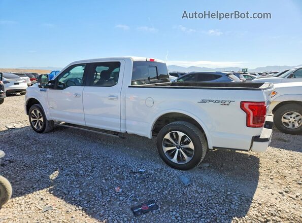 1FTFW1EG9GFC87995 2016 FORD F150 Белый Задняя левая четверть