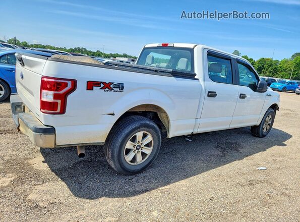 1FTFW1EG9JFC03553 2018 FORD F150 White Tył prawy