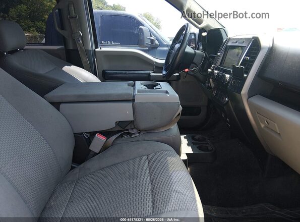1FTFW1EGXGKF78321 2016 FORD F150 Серебряный Вид салона спереди