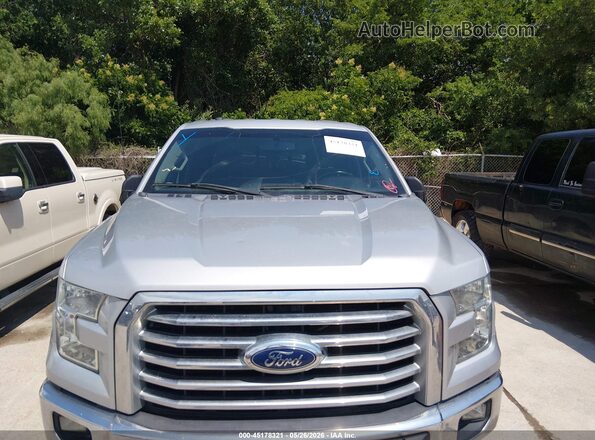 1FTFW1EGXGKF78321 2016 FORD F150 Серебряный Вид спереди