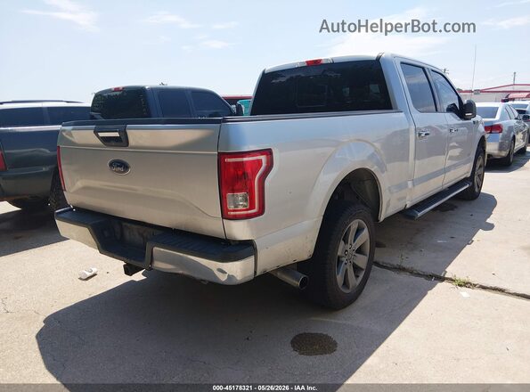 1FTFW1EGXGKF78321 2016 FORD F150 Серебряный Задняя правая четверть