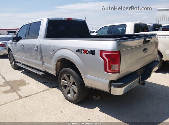 1FTFW1EGXGKF78321 2016 FORD F150 Серебряный Задняя левая четверть