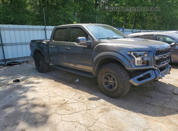 1FTFW1RG0JFD09545 2018 FORD F150 Charcoal Delantero derecho