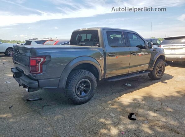 1FTFW1RG0JFD09545 2018 FORD F150 Charcoal Trasero derecho