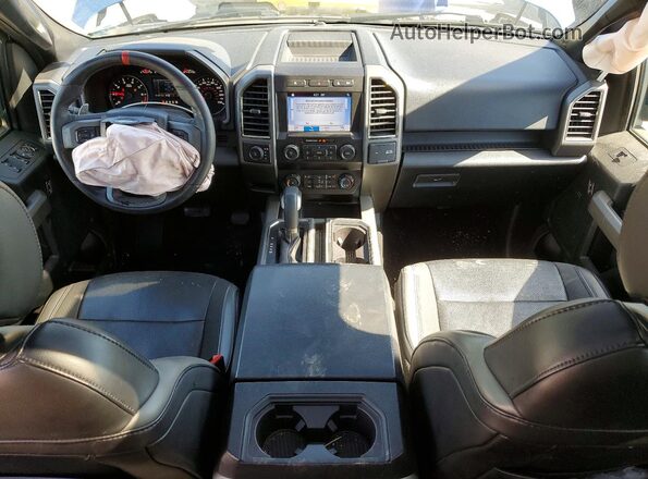 1FTFW1RG0KFB76626 2019 FORD F150 Blue Widok deski rozdzielczej