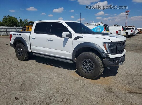 1FTFW1RG1NFB49648 2022 FORD F150 White წინა მარჯვენა