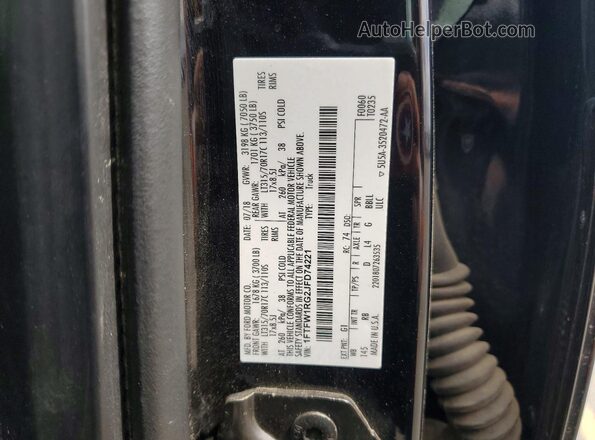 1FTFW1RG2JFD74221 2018 FORD F150 Черный Вид подкапотного пространства