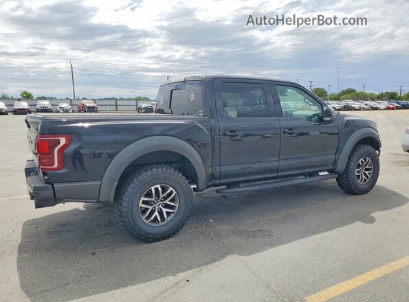 1FTFW1RG2JFD74221 2018 FORD F150 Черный Задняя правая четверть