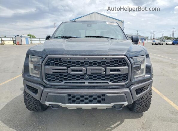 1FTFW1RG2JFD74221 2018 FORD F150 Черный Вид спереди
