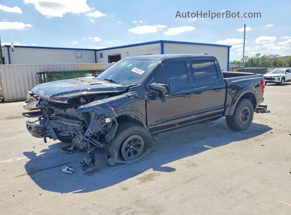 1FTFW1RG2NFA02366 2022 FORD F150 Черный Передняя левая четверть