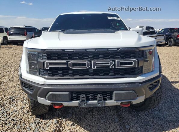 1FTFW1RG2NFC45353 2022 FORD F150 White Front view