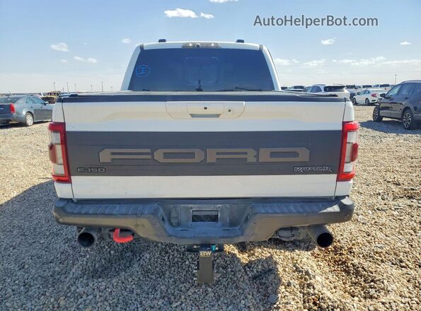 1FTFW1RG2NFC45353 2022 FORD F150 White Rear view
