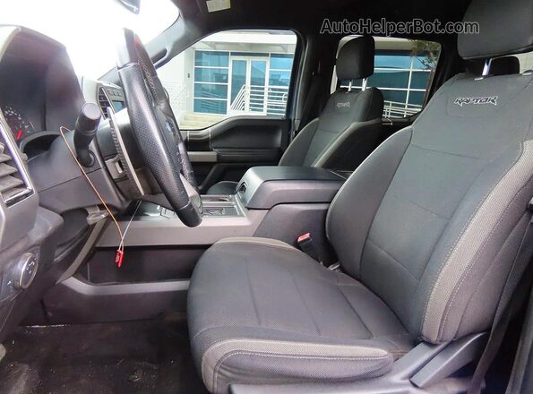 1FTFW1RG3KFA06535 2019 FORD F150 Синий Вид щитка приборов