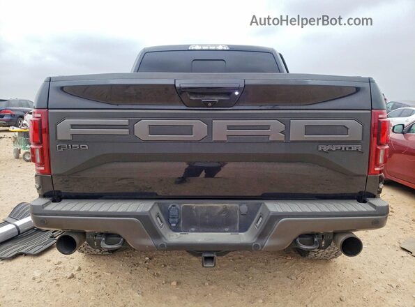 1FTFW1RG3KFB90469 2019 FORD F150 Black Вид ззаду