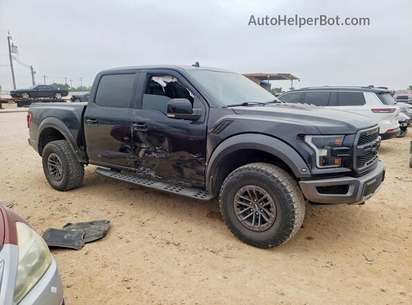 1FTFW1RG3KFB90469 2019 FORD F150 Black Передня права чверть