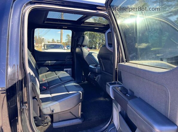 1FTFW1RG3NFA85449 2022 FORD F150 Black Vista trasera