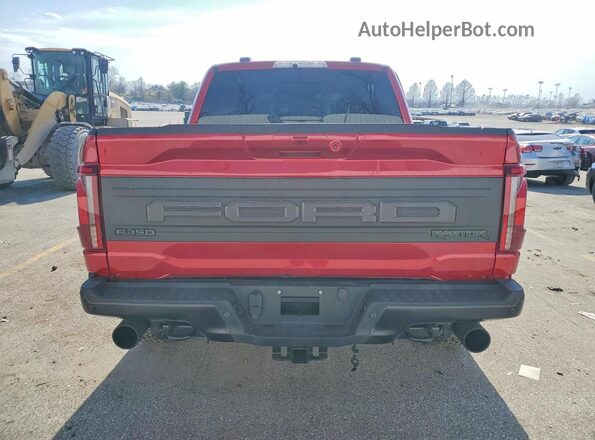 1FTFW1RG3SFC65042 2025 FORD F150 Red Vista trasera